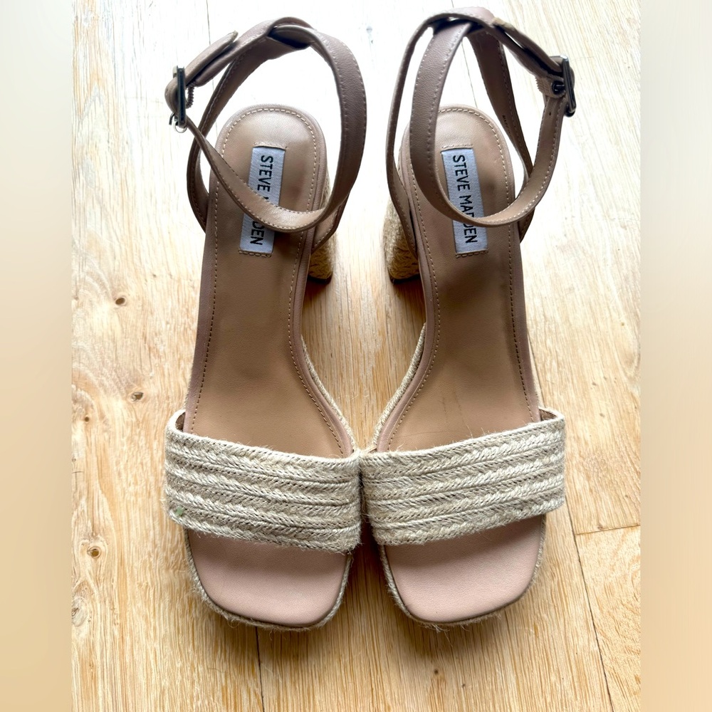 Steve Madden Mercerr Ankle Strap Platform Sandal